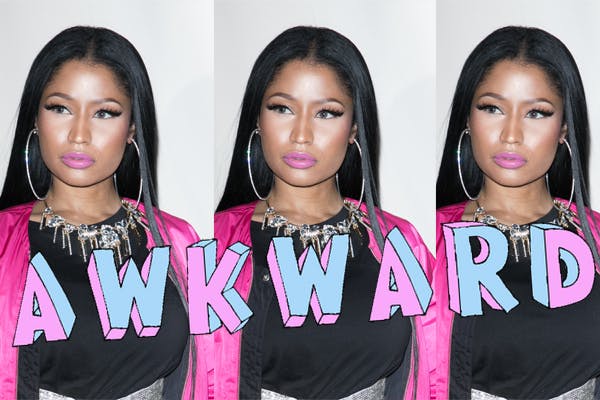 Nicki Minaj had her entire BOOB was out during a fashion show